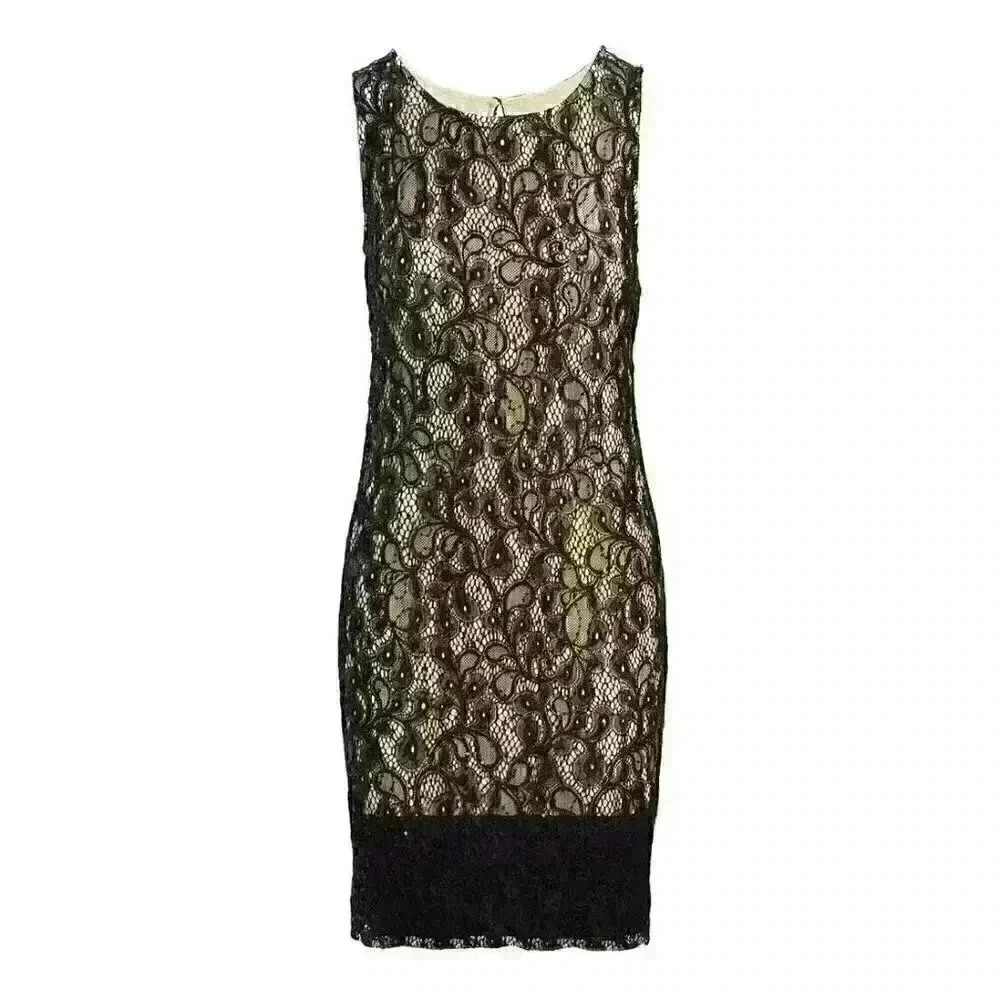 NEW! Nine West Women’s 10 Sequin Lace Shift Dress NWT $99